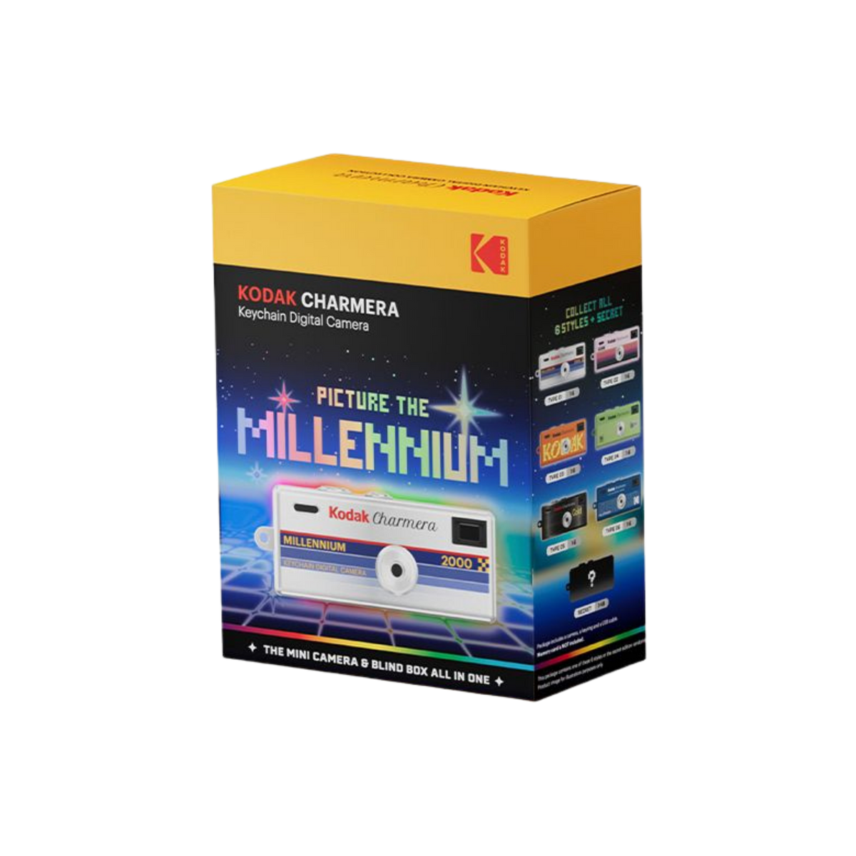 Kodak Charmera Keychain Digital Camera Blind Box Millennium (new)