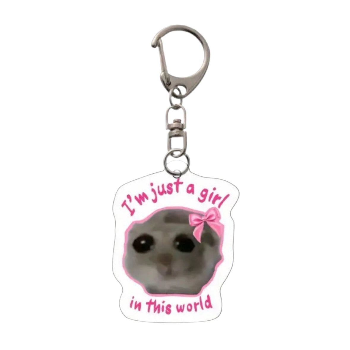 Keychain - I’m just a girl