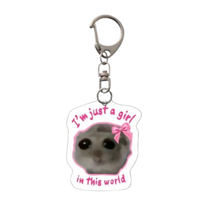 Keychain - I’m just a girl