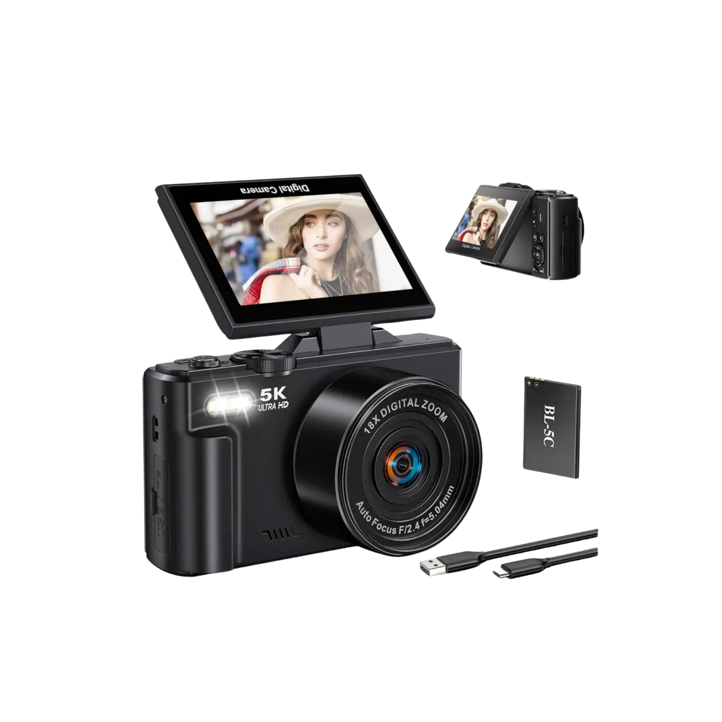 5K Digital Camera - new
