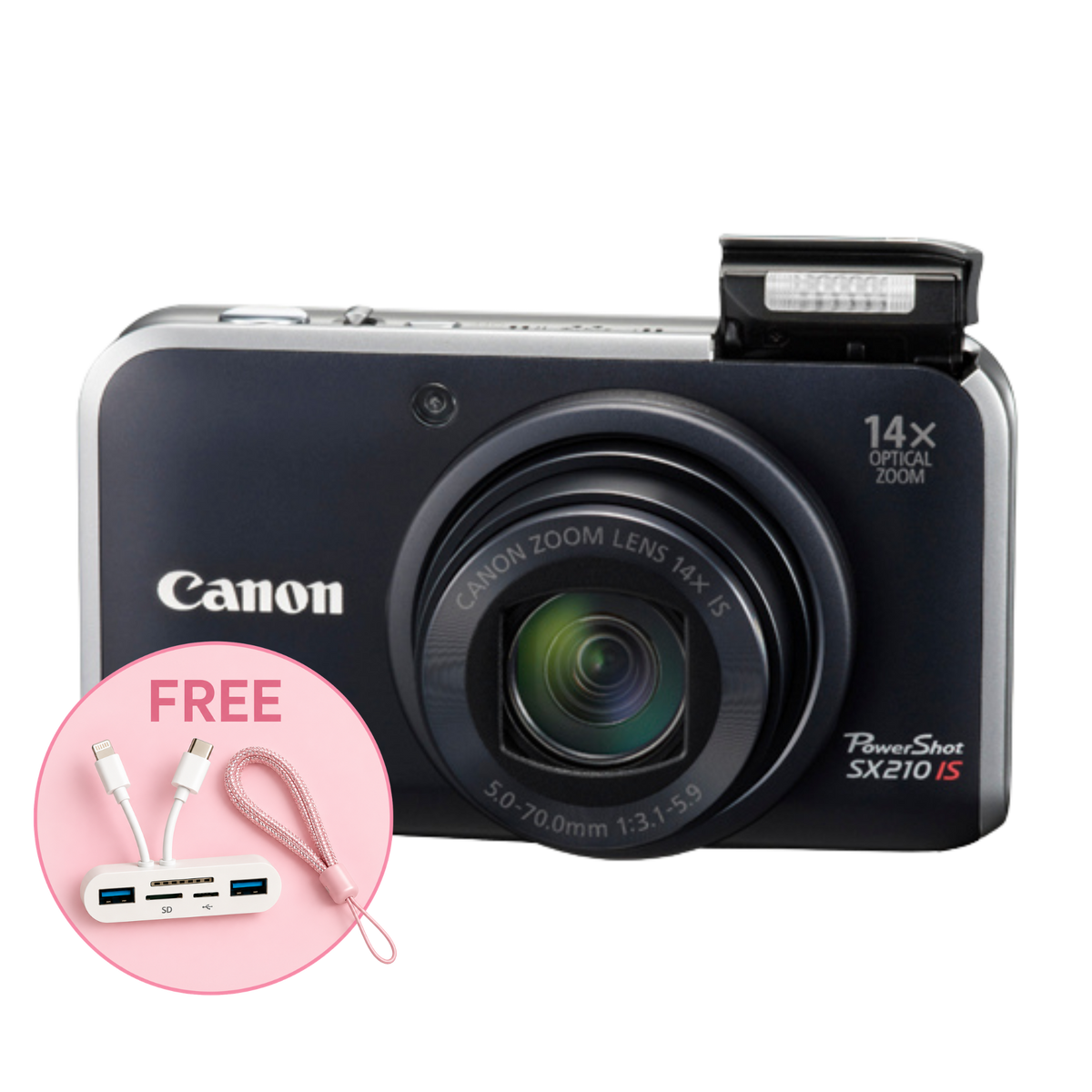 Canon SX210 IS (used)